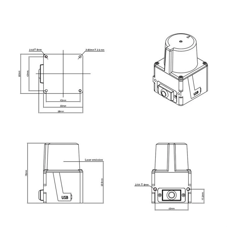 High Precision Safety Laser Scanner factory
